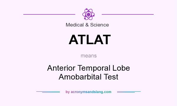 What does ATLAT mean? It stands for Anterior Temporal Lobe Amobarbital Test