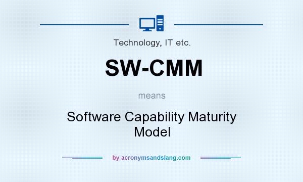 What does SW-CMM mean? It stands for Software Capability Maturity Model