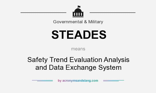 What does STEADES mean? It stands for Safety Trend Evaluation Analysis and Data Exchange System