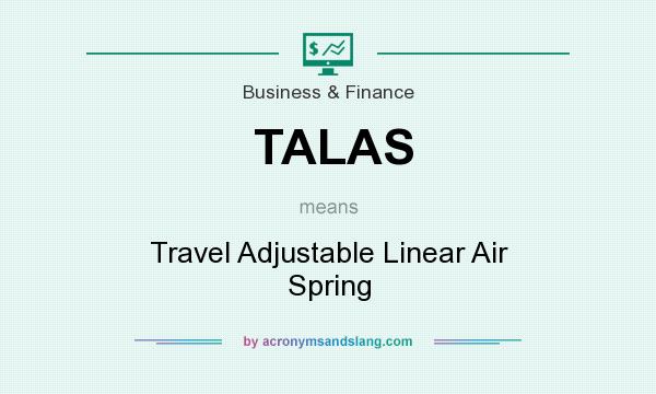 What does TALAS mean? It stands for Travel Adjustable Linear Air Spring