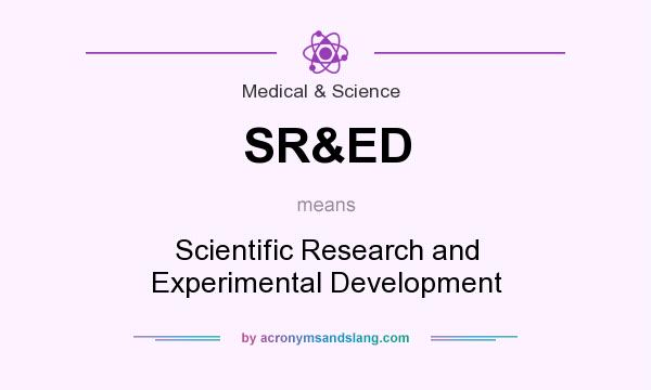 What does SR&ED mean? It stands for Scientific Research and Experimental Development