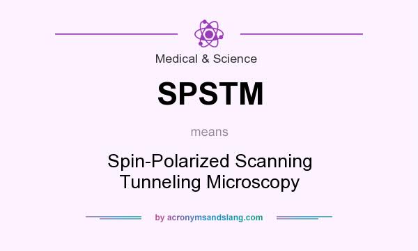 What does SPSTM mean? It stands for Spin-Polarized Scanning Tunneling Microscopy