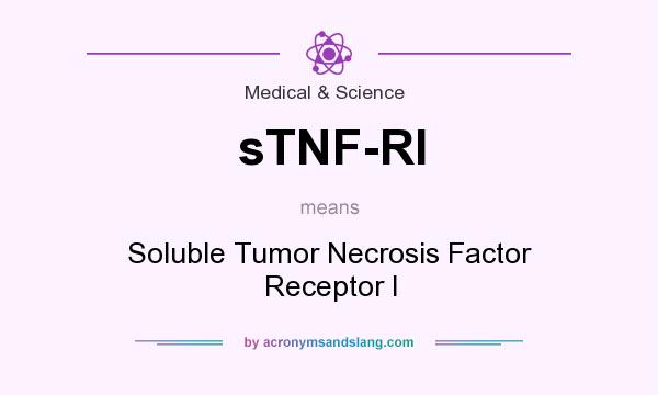 What does sTNF-RI mean? It stands for Soluble Tumor Necrosis Factor Receptor I
