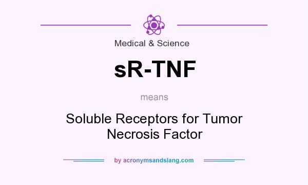 What does sR-TNF mean? It stands for Soluble Receptors for Tumor Necrosis Factor