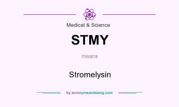 What does STMY mean? It stands for Stromelysin