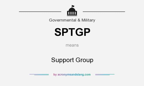 What does SPTGP mean? It stands for Support Group