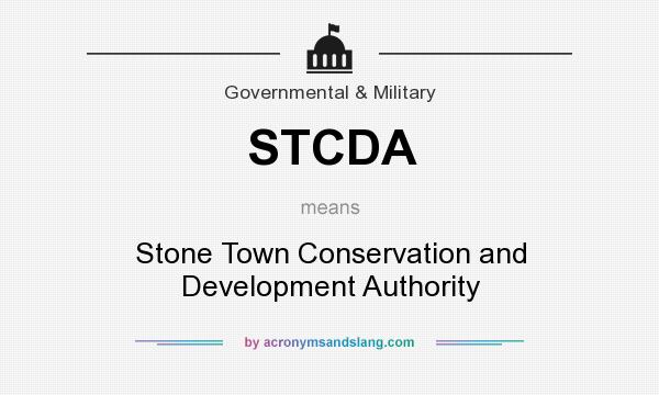 What does STCDA mean? It stands for Stone Town Conservation and Development Authority