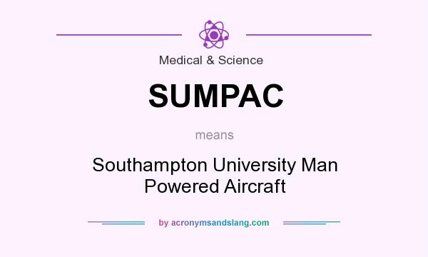 What does SUMPAC mean? It stands for Southampton University Man Powered Aircraft