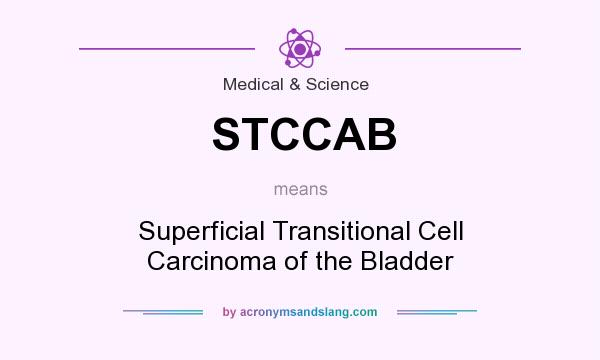 What does STCCAB mean? It stands for Superficial Transitional Cell Carcinoma of the Bladder