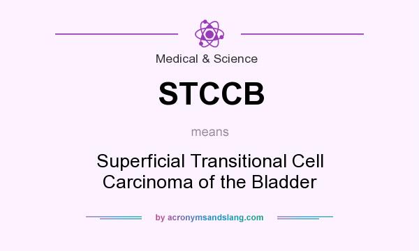 What does STCCB mean? It stands for Superficial Transitional Cell Carcinoma of the Bladder