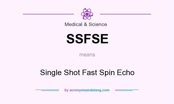 SSFSE - "Single Shot Spin Echo" AcronymsAndSlang.com