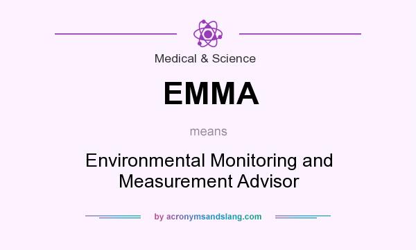 What does EMMA mean? It stands for Environmental Monitoring and Measurement Advisor
