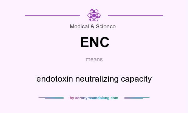 What does ENC mean? It stands for endotoxin neutralizing capacity
