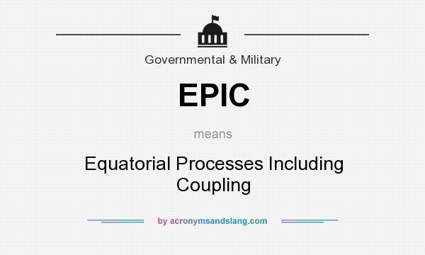 What does EPIC mean? It stands for Equatorial Processes Including Coupling