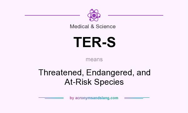 What does TER-S mean? It stands for Threatened, Endangered, and At-Risk Species