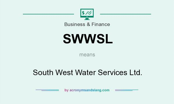 What does SWWSL mean? It stands for South West Water Services Ltd.
