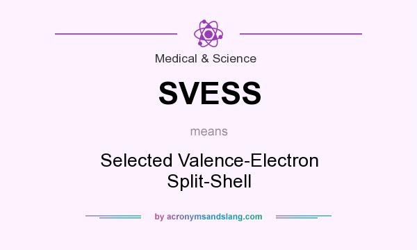 What does SVESS mean? It stands for Selected Valence-Electron Split-Shell