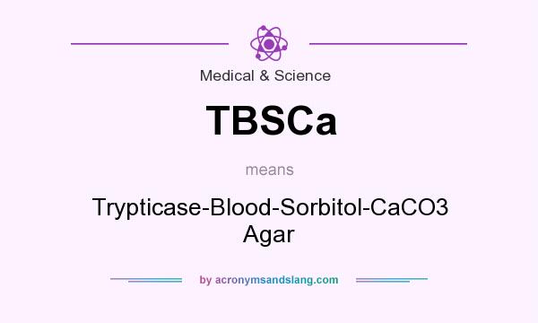 What does TBSCa mean? It stands for Trypticase-Blood-Sorbitol-CaCO3 Agar