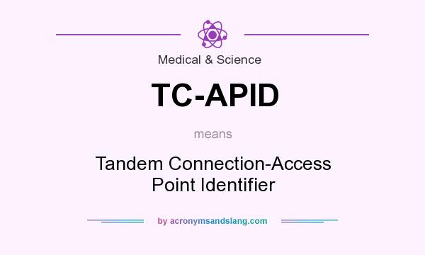 What does TC-APID mean? It stands for Tandem Connection-Access Point Identifier