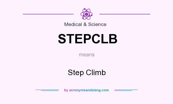 What does STEPCLB mean? It stands for Step Climb