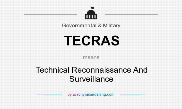 What does TECRAS mean? It stands for Technical Reconnaissance And Surveillance