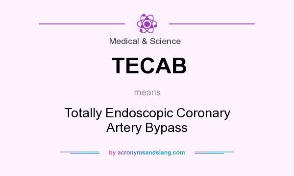 What does TECAB mean? It stands for Totally Endoscopic Coronary Artery Bypass