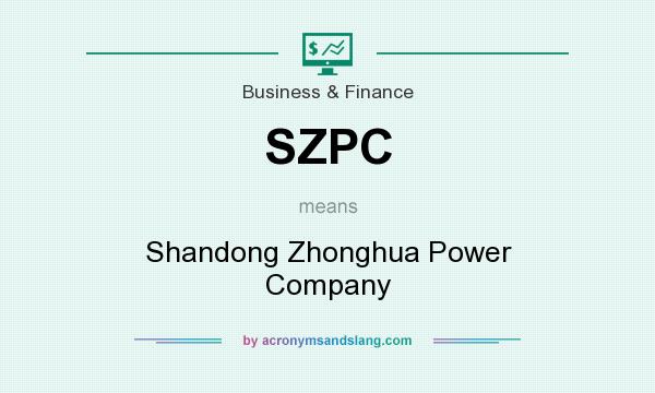 What does SZPC mean? It stands for Shandong Zhonghua Power Company