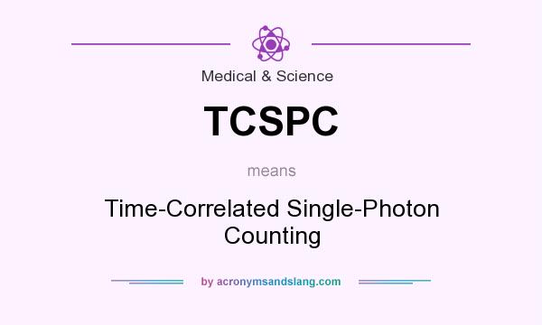 What does TCSPC mean? It stands for Time-Correlated Single-Photon Counting