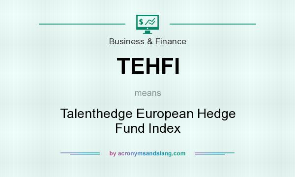What does TEHFI mean? It stands for Talenthedge European Hedge Fund Index