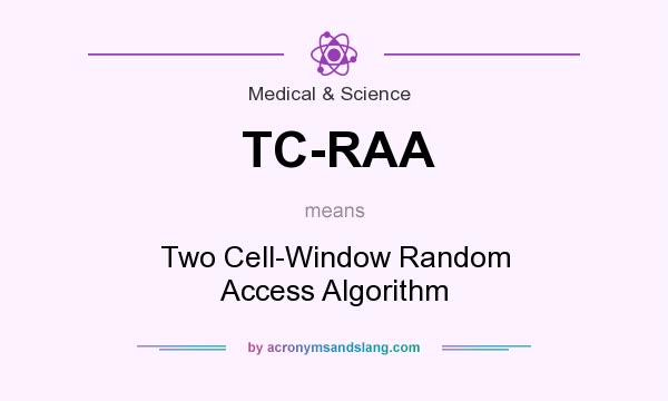 What does TC-RAA mean? It stands for Two Cell-Window Random Access Algorithm