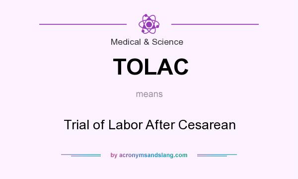 What does TOLAC mean? It stands for Trial of Labor After Cesarean