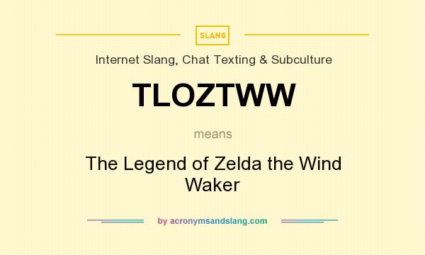 What does TLOZTWW mean? It stands for The Legend of Zelda the Wind Waker