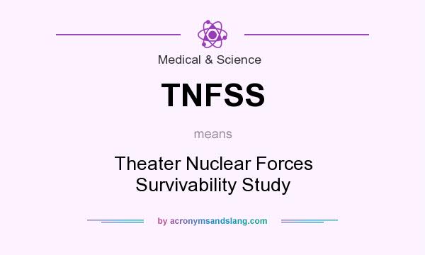 What does TNFSS mean? It stands for Theater Nuclear Forces Survivability Study