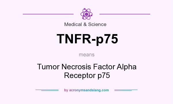 What does TNFR-p75 mean? It stands for Tumor Necrosis Factor Alpha Receptor p75