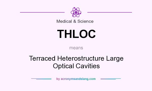 What does THLOC mean? It stands for Terraced Heterostructure Large Optical Cavities
