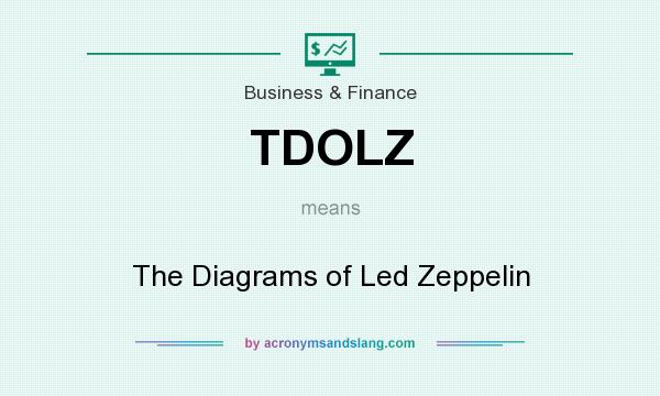 What does TDOLZ mean? It stands for The Diagrams of Led Zeppelin