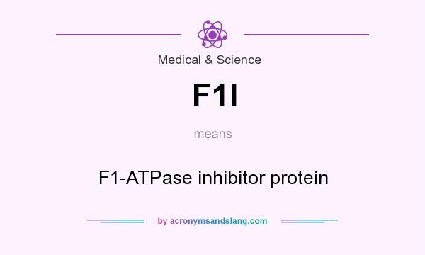 What does F1I mean? It stands for F1-ATPase inhibitor protein