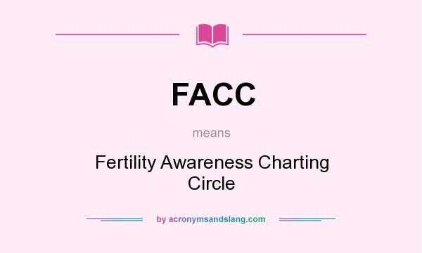 What does FACC mean? It stands for Fertility Awareness Charting Circle