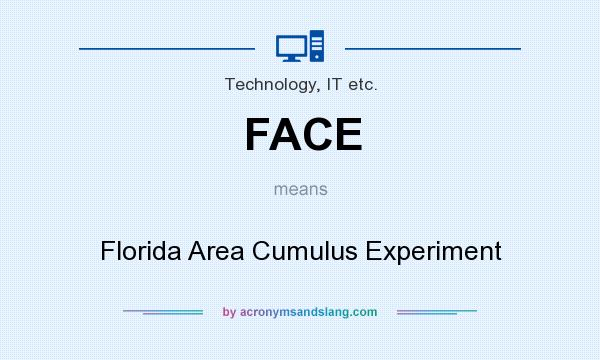 What does FACE mean? It stands for Florida Area Cumulus Experiment
