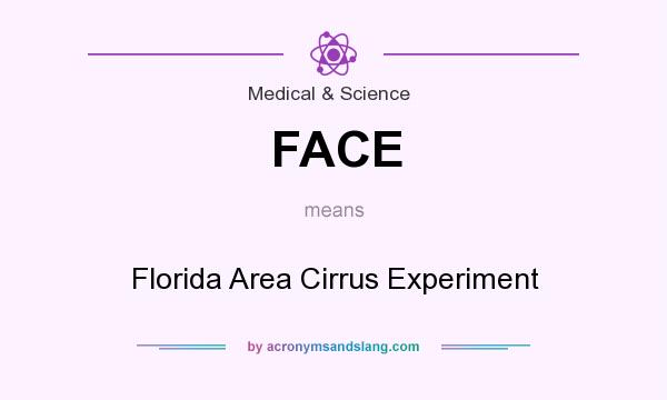 What does FACE mean? It stands for Florida Area Cirrus Experiment