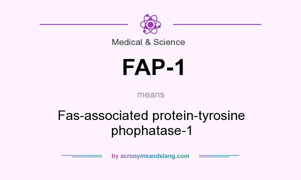 What does FAP-1 mean? It stands for Fas-associated protein-tyrosine phophatase-1