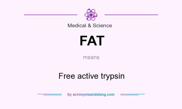 What does FAT mean? It stands for Free active trypsin