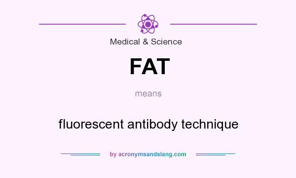 What does FAT mean? It stands for fluorescent antibody technique