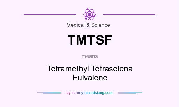 What does TMTSF mean? It stands for Tetramethyl Tetraselena Fulvalene