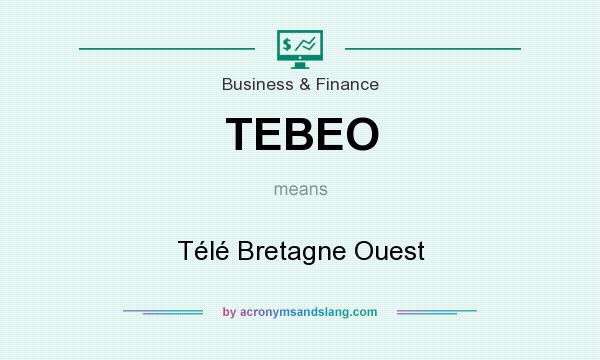 What does TEBEO mean? It stands for Télé Bretagne Ouest