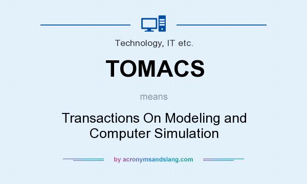 What does TOMACS mean? It stands for Transactions On Modeling and Computer Simulation