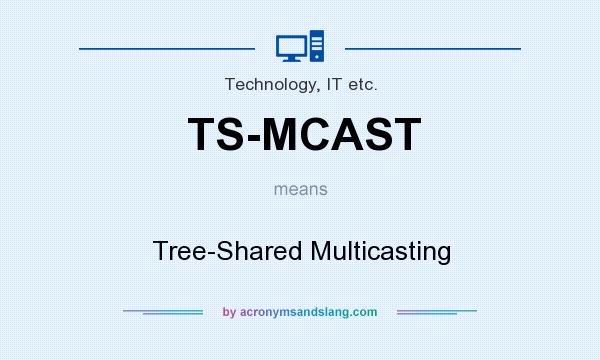 What does TS-MCAST mean? It stands for Tree-Shared Multicasting