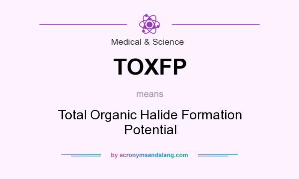 What does TOXFP mean? It stands for Total Organic Halide Formation Potential