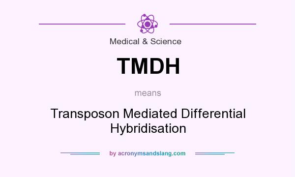 What does TMDH mean? It stands for Transposon Mediated Differential Hybridisation