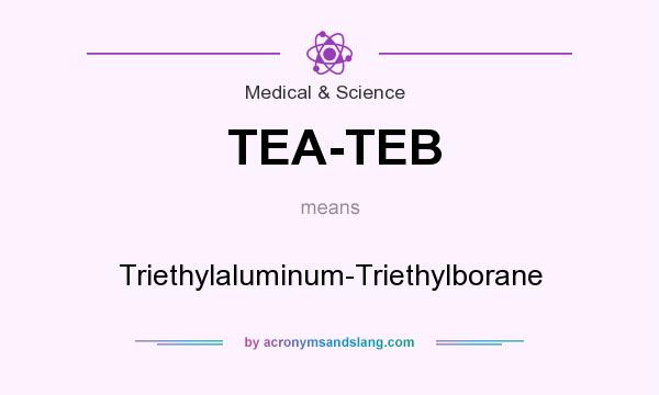 What does TEA-TEB mean? It stands for Triethylaluminum-Triethylborane